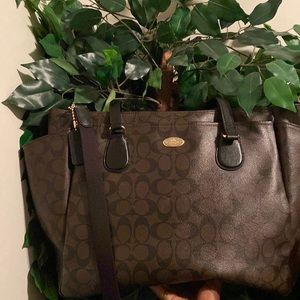 Coach Baby Bag in Signature Canvas